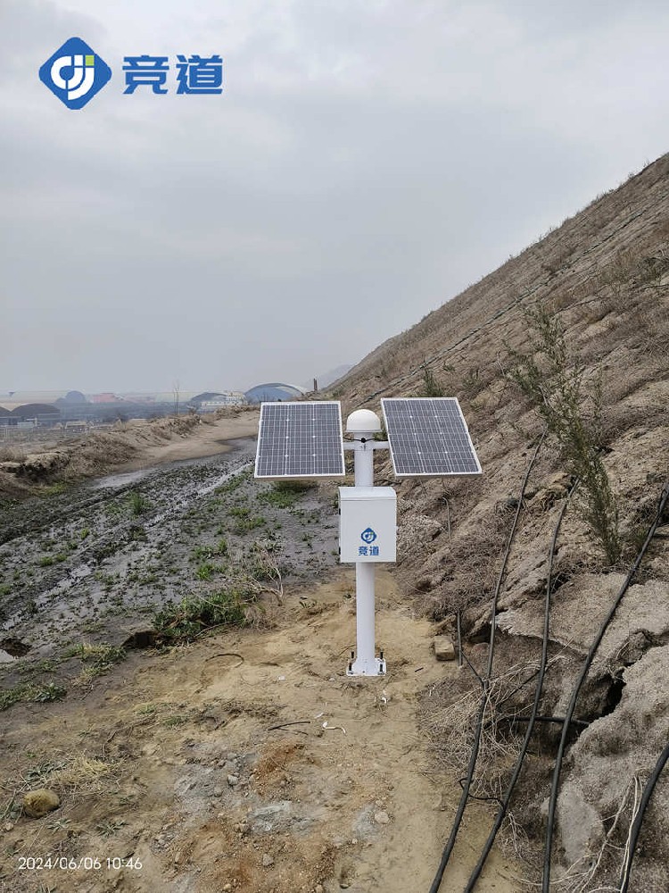 競道GNSS位移監測站完成安裝